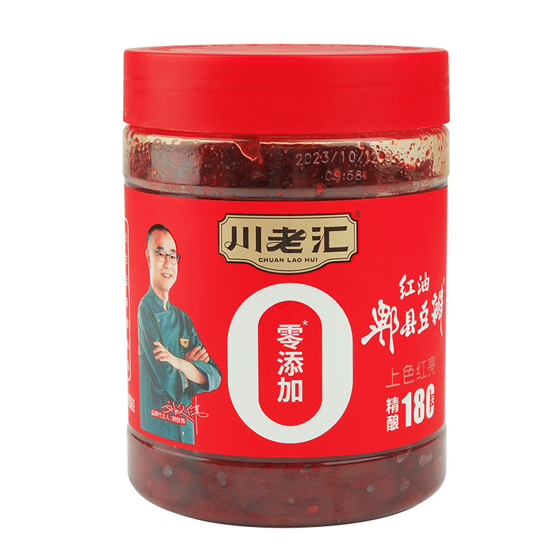 川老汇郫县红油豆瓣酱750g