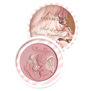 cheerflor天使浮雕腮红游乐者低饱和膨胀色牛奶粉1198裸妆韩系女