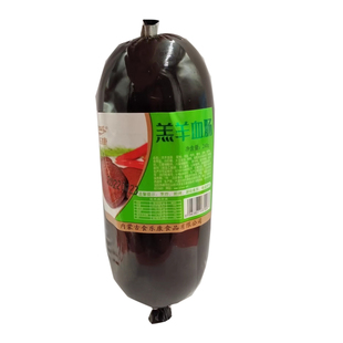 内蒙特产赤峰血肠食乐康羔羊血肠火锅配料煎炸涮煮原料即食熟食