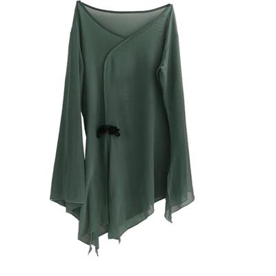 古典舞蹈练功服身韵纱衣