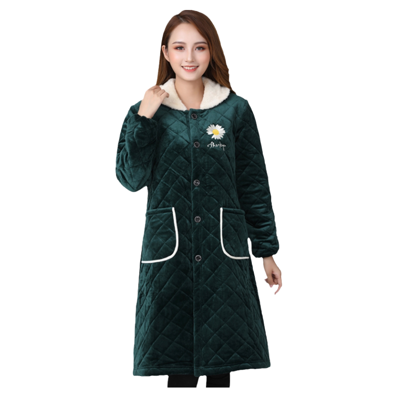 洋气罩衣女上衣工作服毛领外穿