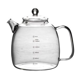 高硼硅全玻璃煮茶壶家用新款大容量耐高温围炉煮茶 养生壶泡茶壶