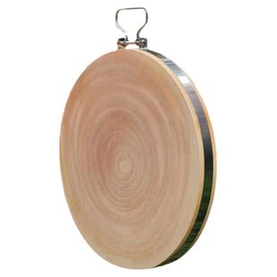 云南滇皂角木菜板家用加厚整木圆形砧板案板抗菌切菜板加大菜墩