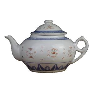 景德镇光明瓷厂80十五头玲珑茶具