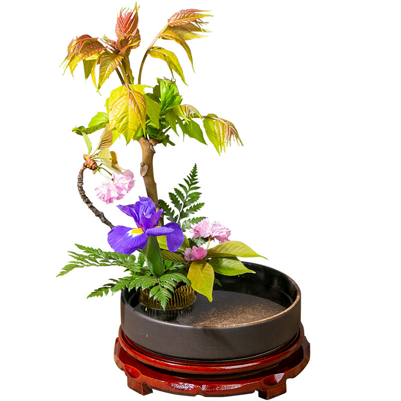 花器日式陶瓷家用艺术插花器皿