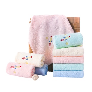 金号毛巾儿童纯棉柔软吸水新疆棉卡通小毛巾可爱童巾洗脸家用