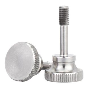 304不锈钢高头松不脱螺丝钉滚花GB834手拧不脱出螺栓M3M4M5M6M8mm