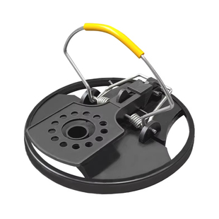 新型全自动捕鼠器圆形家用户外灵敏老鼠夹捕鼠灭鼠粘鼠神器升级款