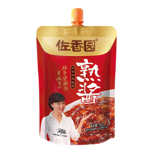 佐香园熟酱150g*5袋东北大酱豆瓣酱沾酱沾菜黄豆酱烹饪即食下饭酱