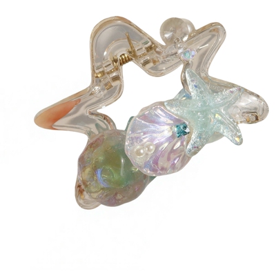 GUKUALI气质星星抓夹发饰