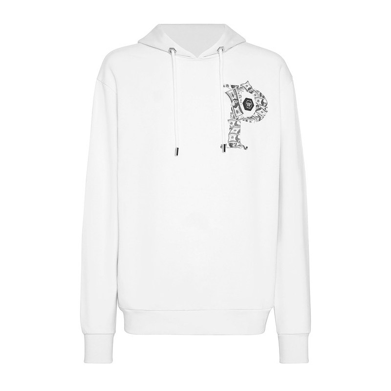 PHILIPP PLEIN 男士Money图案连帽卫衣