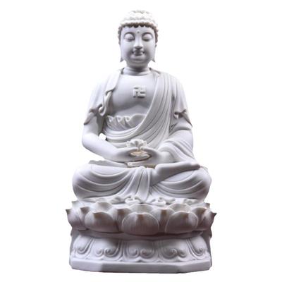 戴玉堂陶瓷佛像供奉摆件阿弥陀佛药师佛如来佛祖释迦牟尼释迦摩尼