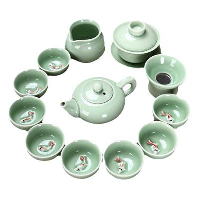 仁峰青瓷功夫茶具茶具套装