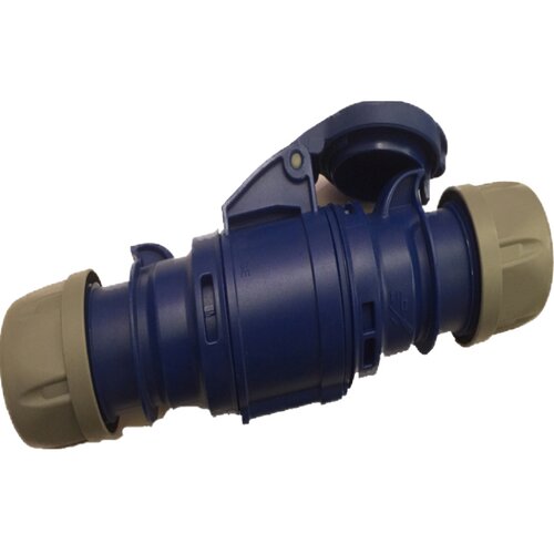 奥地利PCE防水防尘插头插座工业连接器220V-32A-3芯-IP44-Typ023