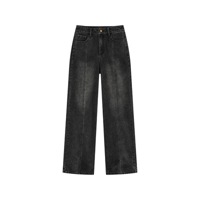 TKYSHOP阔腿牛仔长裤