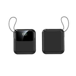 【3C认证可上飞机】2026新款超级快充电宝大容量20000毫安超薄小巧便携自带线大容量移动电源官方旗舰店正品