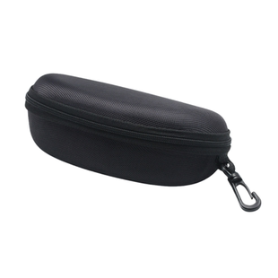 便携式拉链眼镜盒太阳镜盒子墨镜盒近视镜眼睛眼镜框镜架盒挂钩式