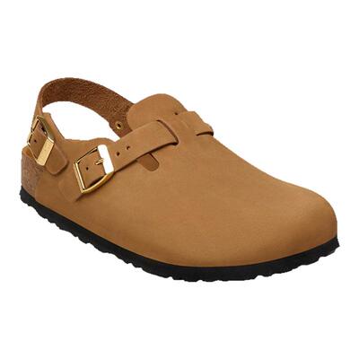 BIRKENSTOCK勃肯绒面包头拖鞋