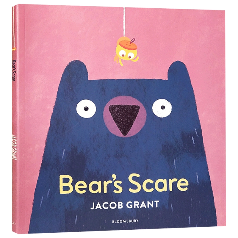 英文原版书Jacob Grant：大熊怕的会是啥 Bear’s Scare早教儿童情商培养绘本进口正版图画故事书亲子互动阅读读物善良与接纳3~6岁