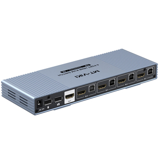 迈拓维矩 MT-HK401W 4口高清HDMI无缝kvm切换器四进一出秒切分屏器4k电脑笔记本usb鼠标键盘打印机显示器共享