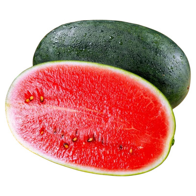 新鲜黑美人西瓜当季水果整箱时令薄皮大西瓜沙瓤甜西瓜麒麟瓜包邮