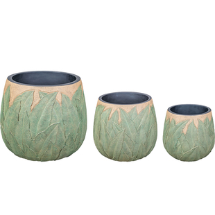 匠心坊户外大花盆落地艺术仿古花盆北欧风格室外室内绿植盆栽花盆