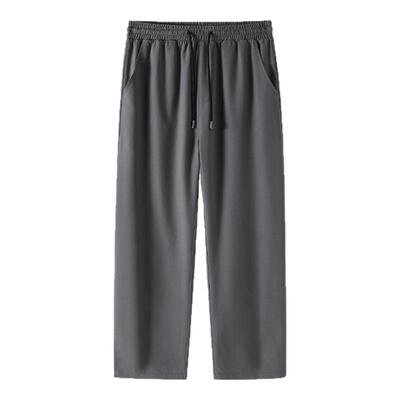 真维斯青年灰色夏季速干裤男款薄