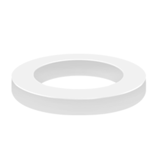 4分6分1寸硅胶橡胶密封圈垫片热水器波纹管淋浴软管水管皮平垫圈