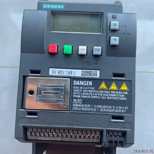 可维修6SL32105BE215UV12025年产西门子V20变频器1.5KW3AC400V实