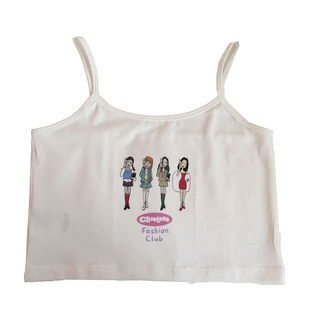 MSCHEAP原创 拽妹黛薇儿 clueless 时尚俱乐部 吊带背心