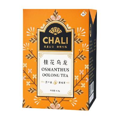 chali桂花乌龙茶花草茶12袋