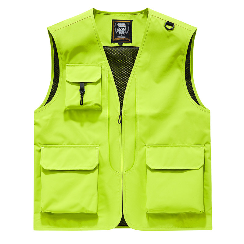 马甲工作服定制印字logo背心