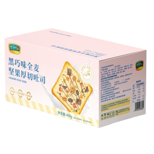 万嘉时刻全麦坚果厚切千层爆料吐司整箱面包切片早餐解馋零食饱腹