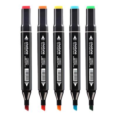 马克笔单支自选油性双头速干学生美术专用防水不褪色单色单只