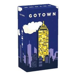 摩天大楼桌游卡牌都市冒险多人竞技情侣团建聚会便携口袋桌面游戏