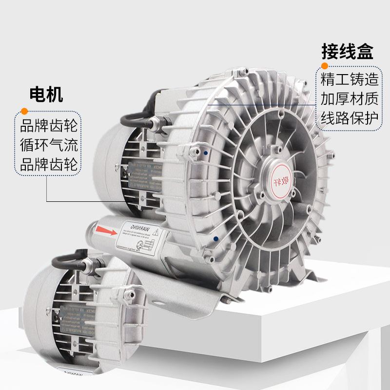 15KW/380V【三相】高压漩涡气泵 水产养殖鱼塘增氧机 污水曝气机