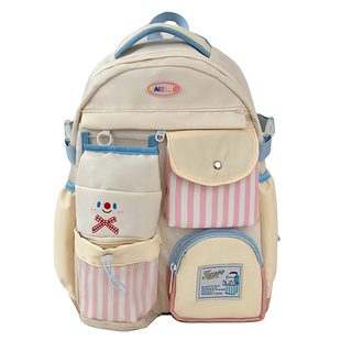 学院风可爱小众设计书包日系高中学生双肩包初中生小清新森系背包