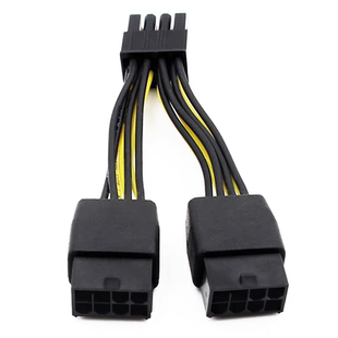 A100/A800/H100/P100/P40/tesla显卡GPU供电转接线原装8pin