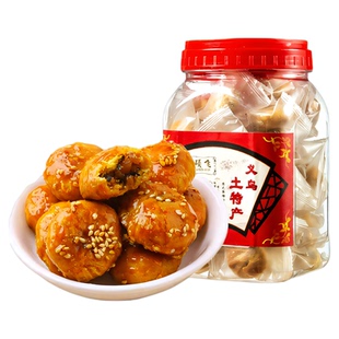 硕飞金华红糖酥饼梅干菜烧饼零食小吃糕点土特产独立包装传统食品