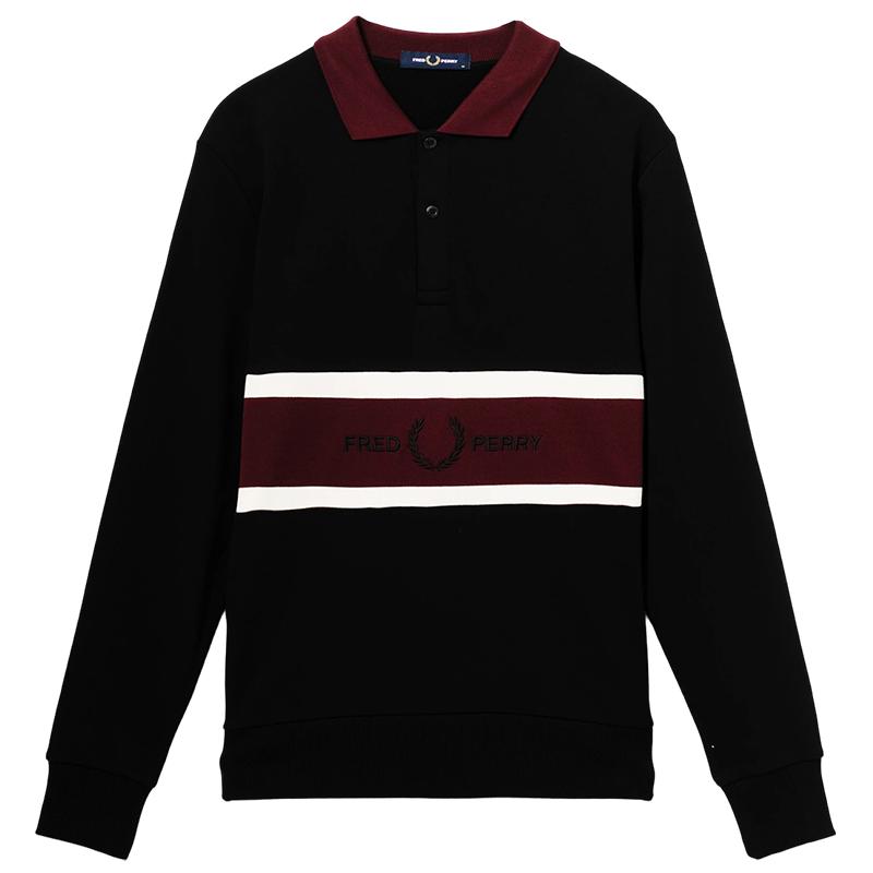 FREDPERRY翻领卫衣英伦学院风