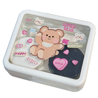 可爱卡通ins风韩系美瞳盒