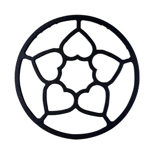 加厚铸铁奶锅架防滑四爪通用燃气灶支架小锅托架炉灶方形台面