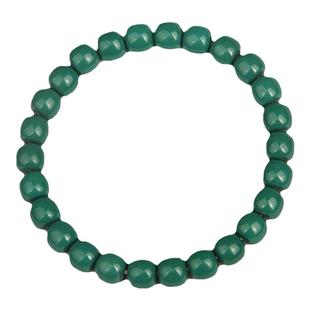 刘宇宁同款手链手饰老型桶珠蓝绿松石手串黑玛瑙一线天珠装饰手镯