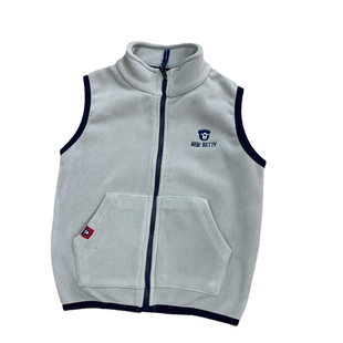 【店长推荐】儿童奥粒绒马甲男童背心女童坎肩中大童无袖开衫秋冬