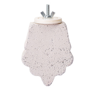 鹦鹉站杆鸟用品火山石鹦鹉磨牙磨爪棒创意雪糕鸟站台磨砂站杠站架