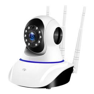 监控店铺室内商用远程手机360度摄像头无线wifi高清录像90天回放