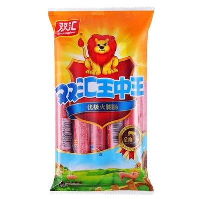 双汇王中王润口泡面组合5包香肠
