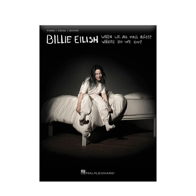 比莉 睡着之后我们会去哪里 声乐吉他和钢琴 海伦德原版乐谱书 Billie When we all fall asleep where do we go HL00295684