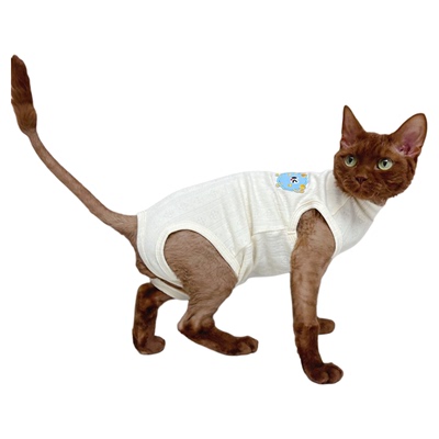 斯芬克斯无毛猫德文宠物猫衣服
