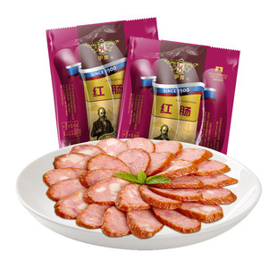 正宗哈尔滨红肠袋装哈尔滨秋林食品旗舰店伊雅红肠即食香肠烤肠